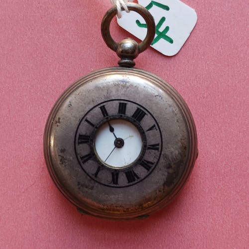 Silver pocketwatch - silver,