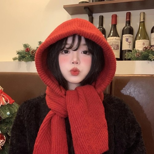 Unisex knitted balaclava hat - knitted,