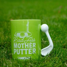 Novelty Golf Mug - Badass