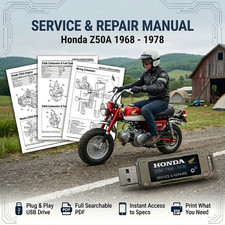 HONDA Z50A 1968 1969 1970 1971
