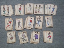 49 cards from vintage Snap card game - John Jaques