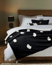 Ghost Halloween Blanket Throw