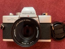 Minolta SRT 101b with Minolta 50mm F 1.7 Rokkor Lens (Ref: X1215)