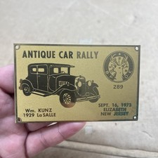 1973 Antique Car Rally Dash