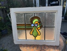 Vintage Leaded Stained Glass