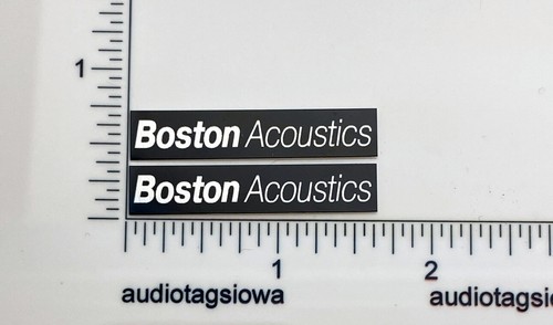 Boston acoustics speaker badge - acoustics,