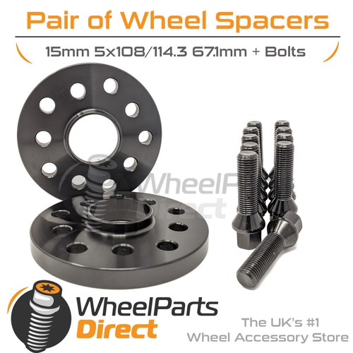 Wheel spacers bolts - spacers, (2)