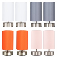 Touch table lights bedside - 2x,