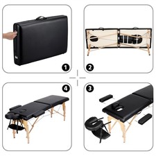 Adjustable Massage Bed Folding