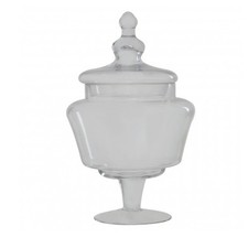 Olivia glass candy jar - glass,