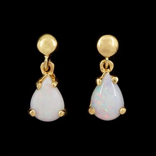 Vintage 9ct gold opal - vintage,
