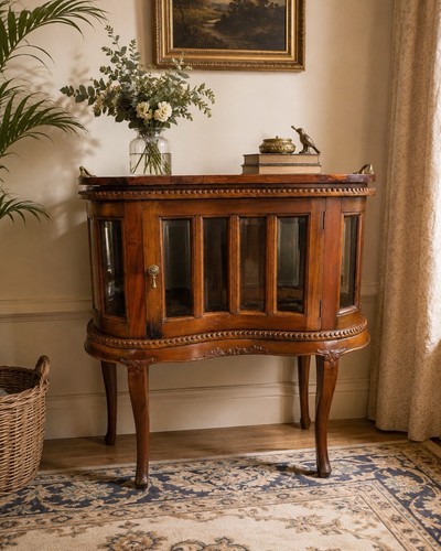 Vintage mahogany kidney shaped - vintage,