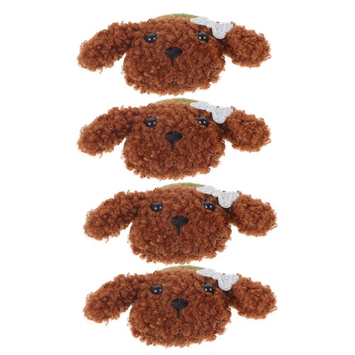 Coffee color dog hairbands - color,