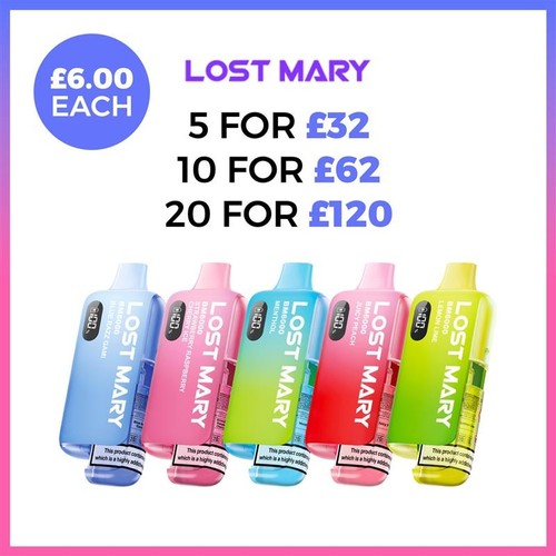 Lost mary bm6000 prefilled - mary,