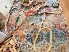 ABSOLUTELY HUGE Wooden Train