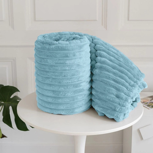 Chunky cord ribbed fleece - chunky,