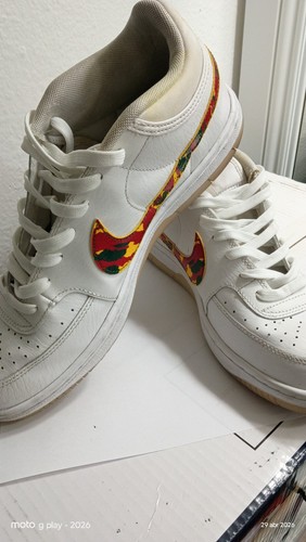 Nike sky force white red - nike,