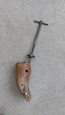 Vintage Cobbler’s Treen Shoe Stretching Tool – Boxwood Foot Shape.