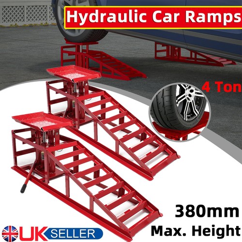 2pcs ton hydraulic car ramps - 4,