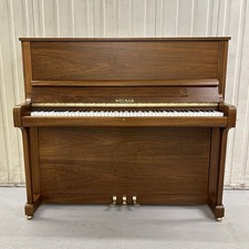 Welmar Model 126 ‘Harrods Edition’ Upright Piano In Satin Walnut C.1998