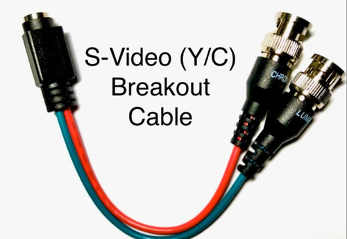 Svideo breakout cable female - svideo,