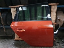 SEAT LEON MK3 ESTATE 17-21 O/S REAR DOOR ECLIPSE ORANGE METALLIC 