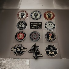 Northern Soul Pin Badges