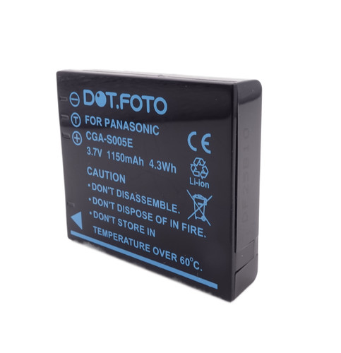 Battery for panasonic cga s005 - battery,