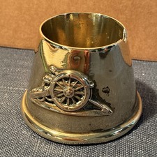 Vintage World War One Brass Ashtray - Trench Art