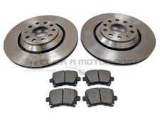 Rear 2 Brake Discs And Pads