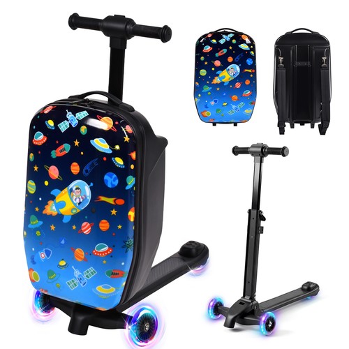4in1 suitcase scooter - suitcase,