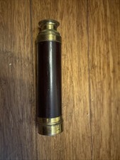 Antique 19th Century 4 Draw Pocket Telescope/ Spyglass