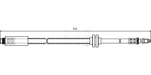 Apec front brake - brake, fiat