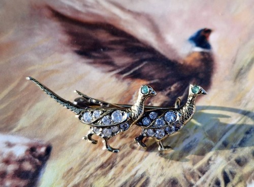 Victorian 9ct gold diamond - a,