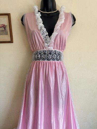 Vintage ann summer pink nylon - ann,