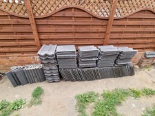 Grey Marley roof and ridge