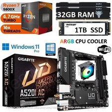 AMD Ryzen 7 5800X + 32GB RAM +