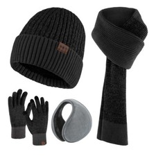 ANECO Winter Knit Beanie Hat