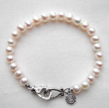 Tacori IV Epiphany Freshwater Pearl  Bracelet-Sterling Silver Clasp - New