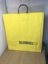 Selfridges paper empty gift - empty,