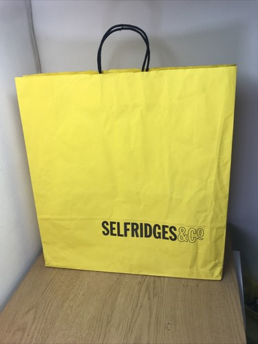 Selfridges paper empty gift - empty,