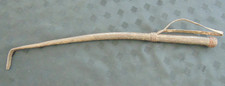 Antique Early 1900s Stitched Leather Equestrian Horse Racing Riding Crop 23"