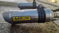 Suzuki GSXR1000 K7 K8 ARROW Race Cans And Exhaust Link pipe