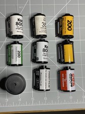 10 Spare 35mm Film Cannisters