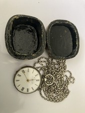 Victorian Silver Pocket Watch