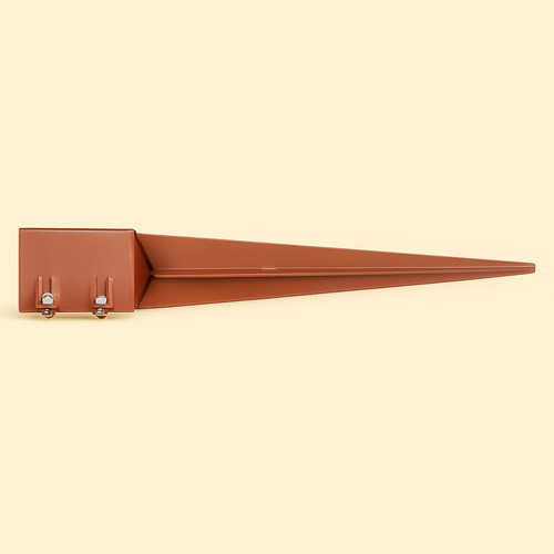 Metpost spike 600mm for 75mm - spike,
