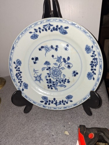 Qing period blue and white - blue,