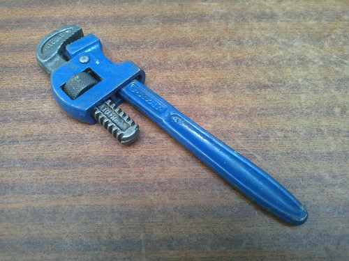 Record stillson wrench - stillson,