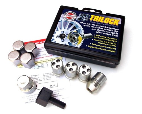 Locking wheel nuts - 1/2", unf