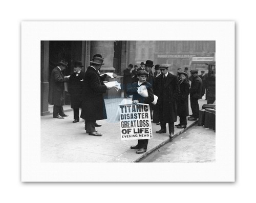 Black white historical titanic - historical,